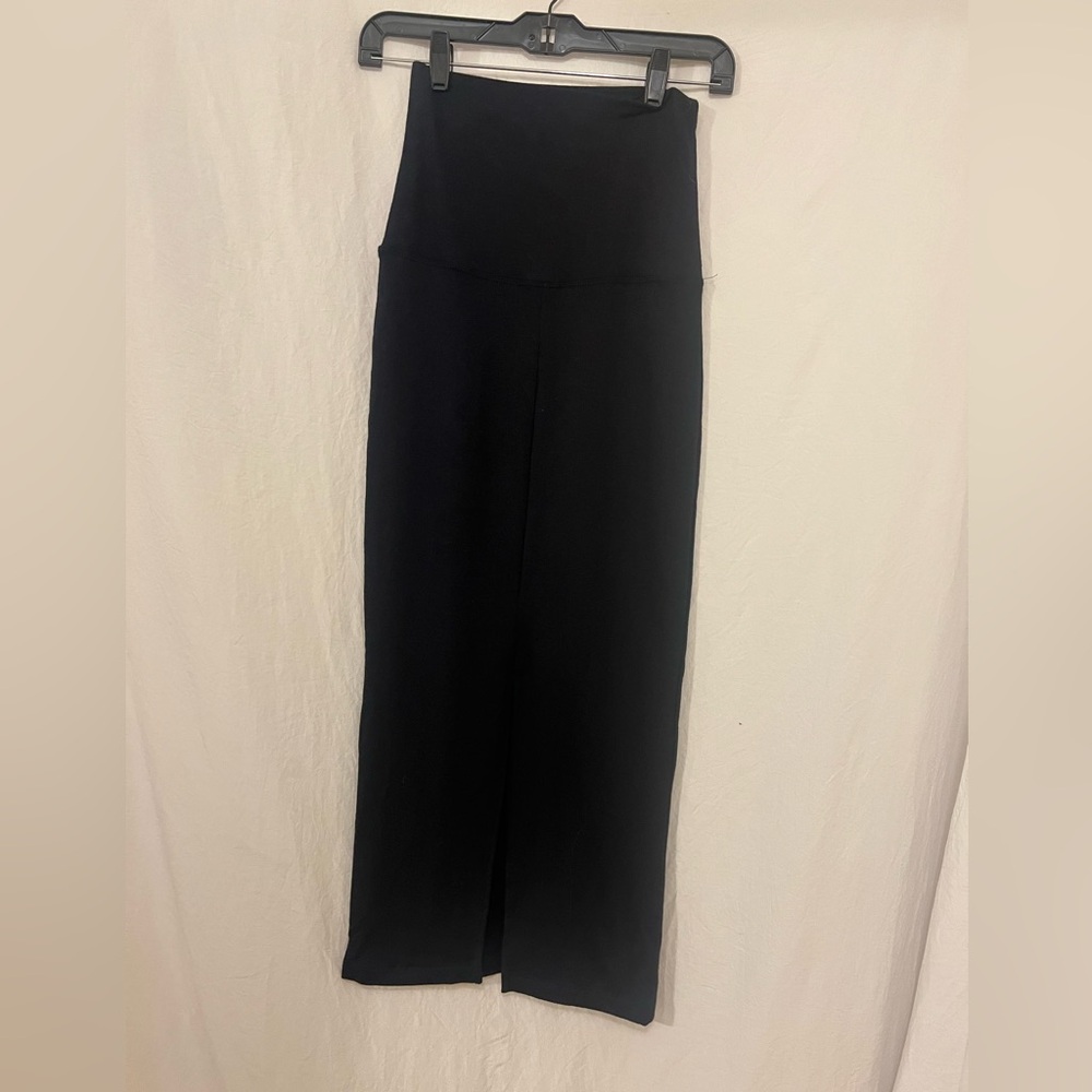 Whimsgoth Bluesalt Elegant Black Pencil Skirt